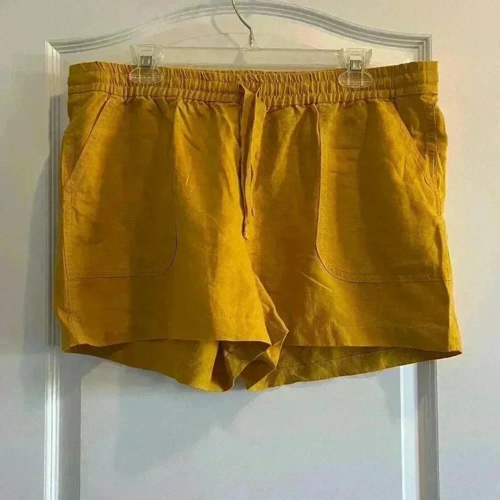 J. Crew Mustard Yellow Women's Shorts